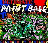 Ultimate Paintball Title Screen